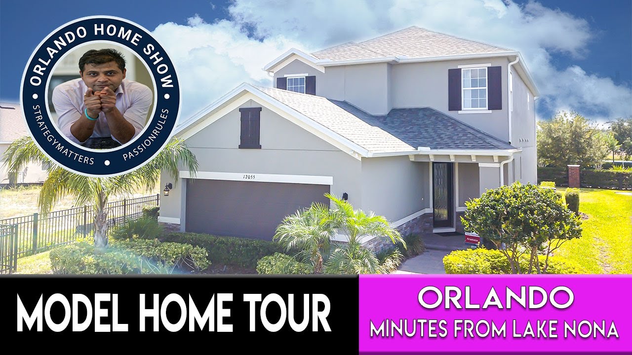 Only $54 A Month HOA & NO CDD Orlando Model Home Woodland By Taylor Morrison Under 410K Base price.