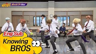 [BTS] Knowing Brothers: Leader Rap Monster' English message, BTS performs DNA ♪