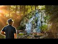 We built a working waterfall from this ancient stone