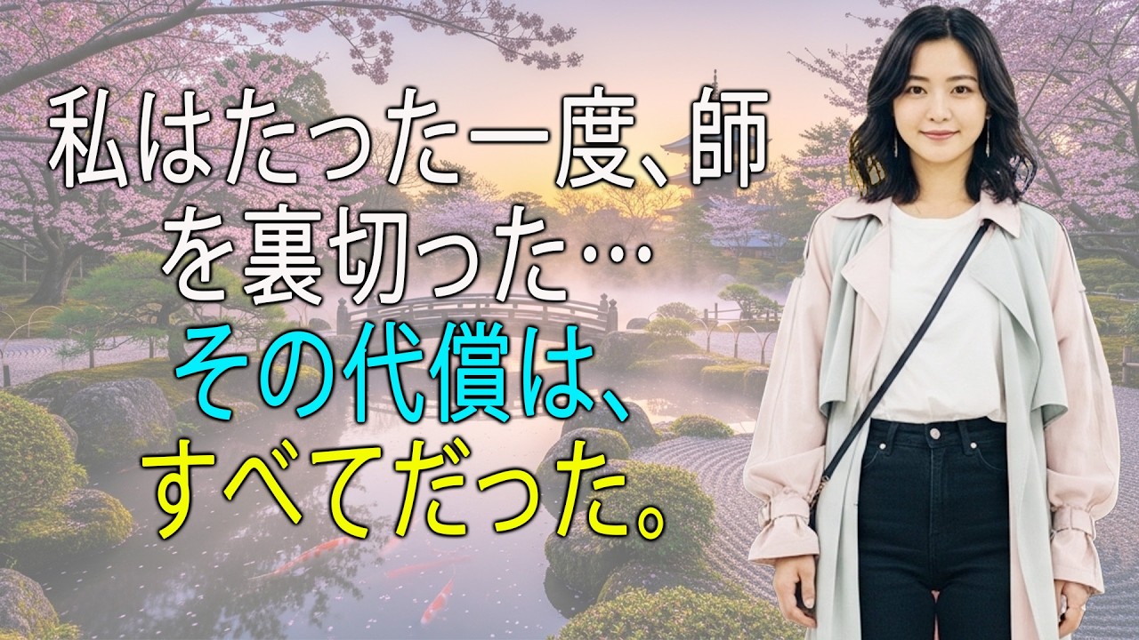 自分を導いてくれた師の信頼を裏切った結果、業界ではもはや誰一人として私の顔をまともに見ようとしなくなった。