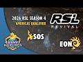 sOs vs EON - PvZ | 2026 RSL Season 4: Americas Server Qualifier | StarCraft 2 Tournament