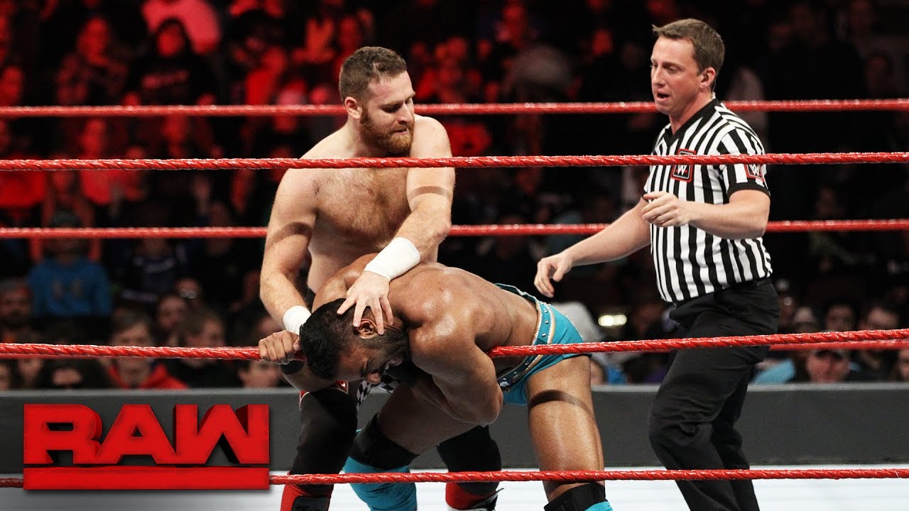 Sami Zayn vs. Jinder Mahal: Raw, Dec. 12, 2016 - YouTube
