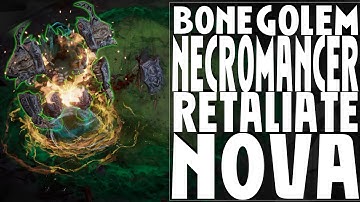 [DEFUNCT] Bone Golem Bone Nova Retaliate Necromancer, | Last Epoch Build Guide |
