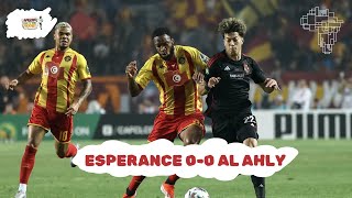 CAF Champions League final: Al Ahly and Esperance both happy with first leg tie