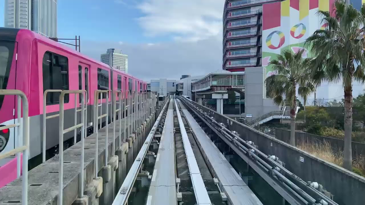 大阪メトロ、ニュートラム、コスモスクエア↔️ポートタウン西