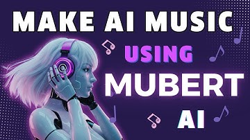 How to create AI MUSIC using Mubert AI