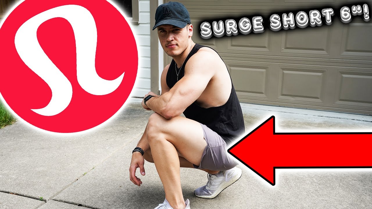 LULULEMON SURGE SHORT 6 REVIEW!!! (ARE THEY GOOD???) 