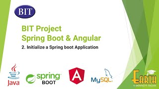 Details BIT Project  -  Spring Boot & Angular | 2. Initialize a Spring boot Application News