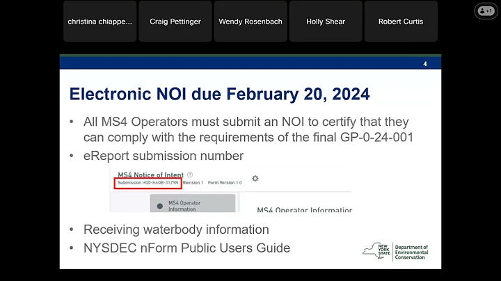 MS4: Overview of the MS4 General Permit, GP-0-24-001