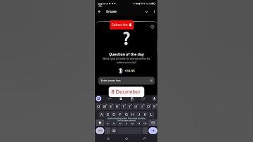 08 December dropee question of the day | dropee game daily task | dropee code solved