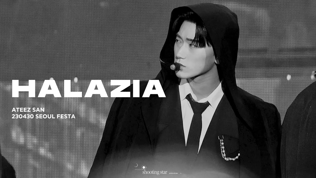 [4K] 230430 서울페스타 SEOUL FESTA  ATEEZ SAN focus fancam 'HALAZIA' | 에이티즈 산 직캠