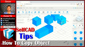 Selfcad Tips How To Copy Object
