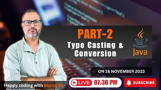 6.2 Type Casting in Java | Type casting in Java with examples