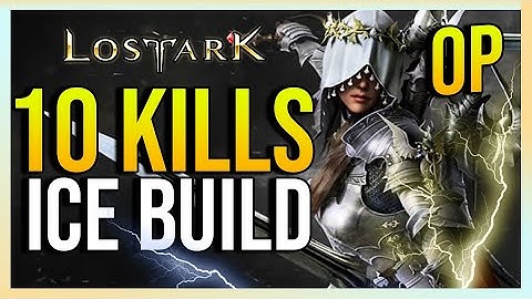 Lost Ark PVP 10 Kills OVERPOWERED ICE BUILD! You NEED This | Deathblade Guide & Book of Coordination