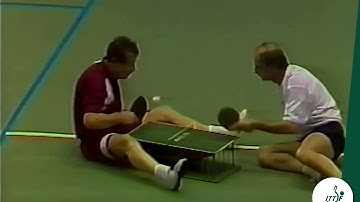 Insane Table Tennis Match at Qatar Open you have never seen || Funny Table Tennis match