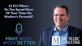S1 E15 Where do you spend most of your time on Maslow’s pyramid?
