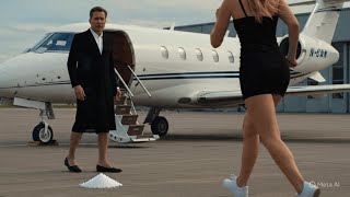 картинка: Девочка Спасает Миллионера, Закричав: «Ваш Самолёт Был Саботирован!» Eë А Потом Он Навестил