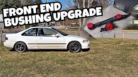 95 CIVIC | Installing polyurethane bushings