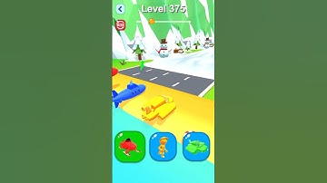 Shape shifting level 375 #youtubeshorts