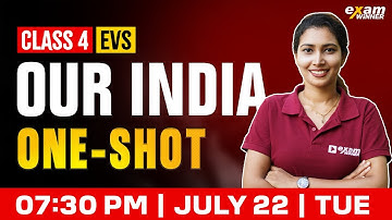 Class 4 EVS | Our India | Oneshot | Exam Winner