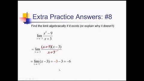 Algebraic Limits - Polynomials and Rational Functions: Problem Set #4