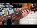 &#39;If I Were A Carpenter&#39; Johnny &amp; June Carter Cash Easy Guitar Lesson