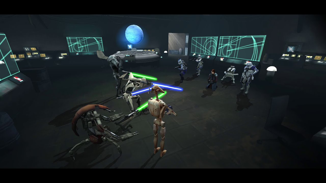 GG vs GAS SWGoH Squad Arena YouTube