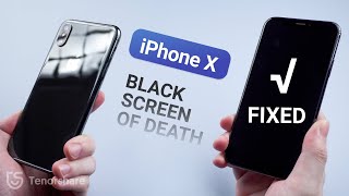 Top 3 Ways to Fix iPhone X Black Screen of Death [No Data Loss!]