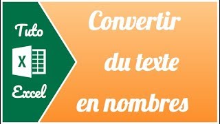 Comment extraire un nombre dun texte sur Excel