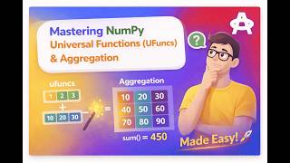 Mastering NumPy Universal Functions (UFuncs) & Aggregation