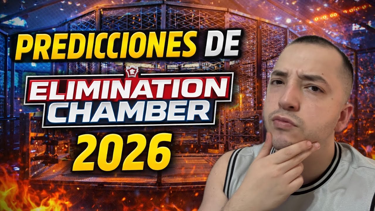 Mis PREDICCIONES de Elimination Chamber 2026 | Mascarita Rayada 