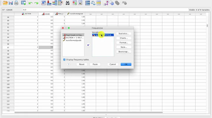 SPSS How-To: Split File, Sort and Select Cases, and Recode