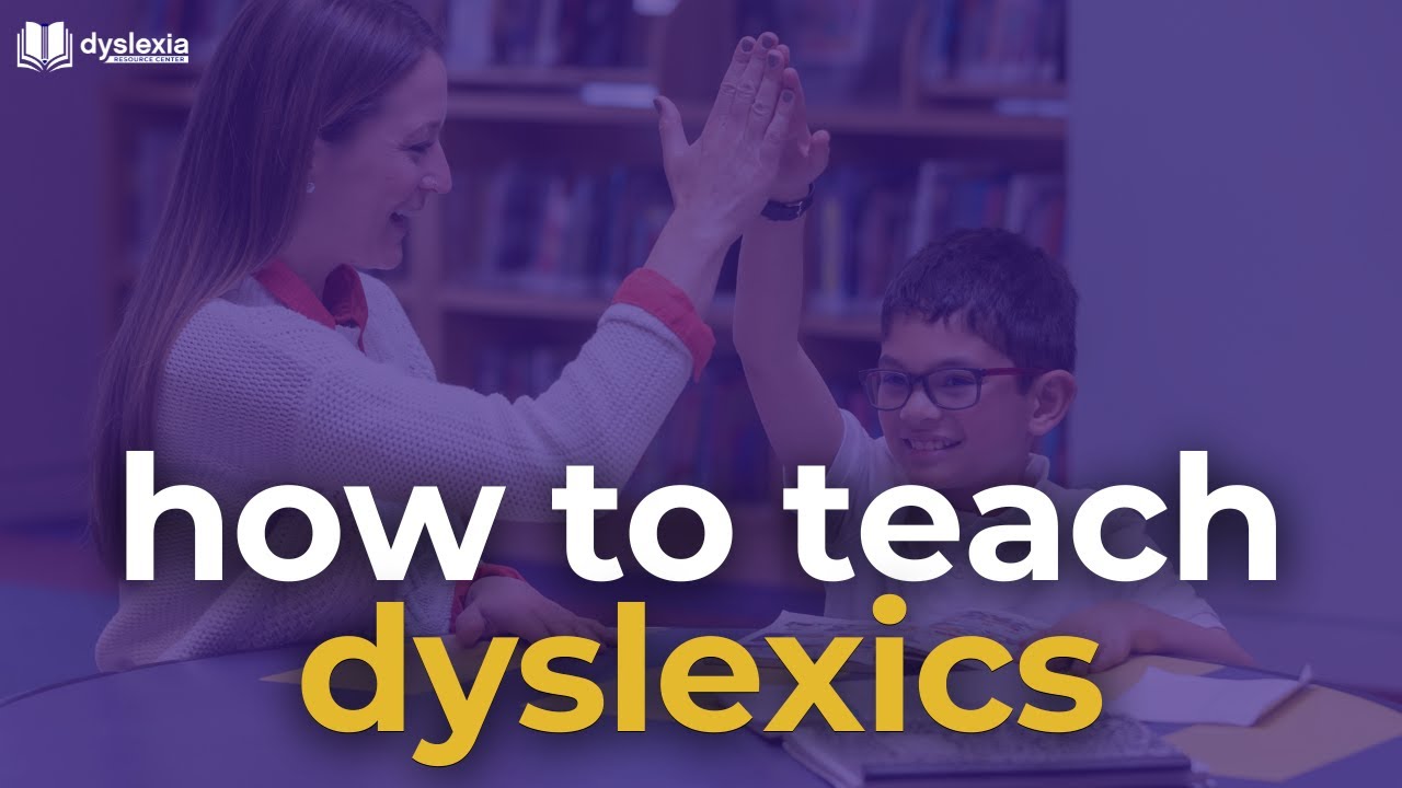 How To Teach Kids with Dyslexia - YouTube