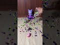 ASMR Relaxing and Satisfying (Reverse) Part 75 - Purple spinning top 🥰 #reverse #asmr #satisfying