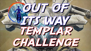 VOG MASTER TEMPLAR CHALLENGE OUT OF ITS WAY I Destiny 2 I PS5 I Morbit1978