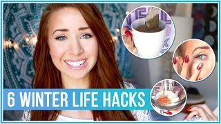 6 DIY WINTER LIFE HACKS! W/ LindsayMarie screenshot 3