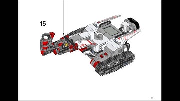 Lego Mindstorms EV3 31313 - TRACK3R Building Instructions