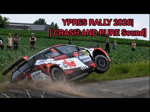 Ypres Rally 2026 |Crash H.Paddon And Pure Sound] 