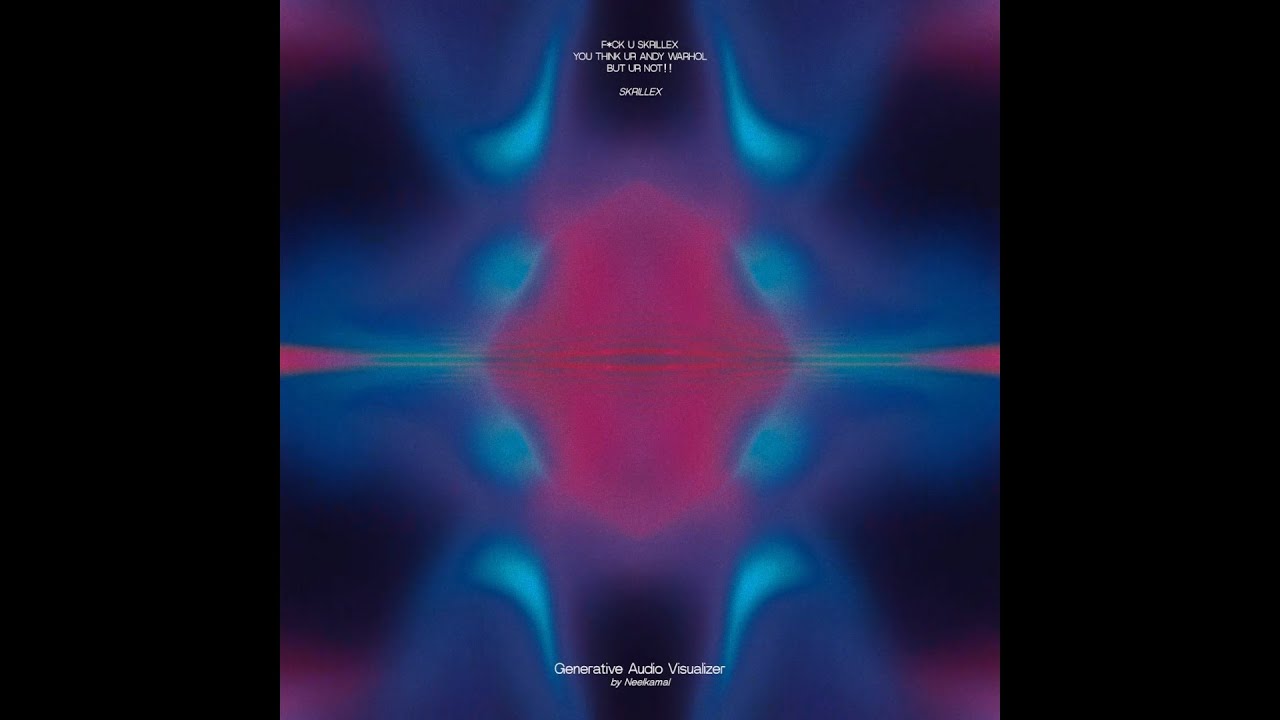 Generative Audio Visualizer in Touchdesigner #skrillex #touchdesigner # ...