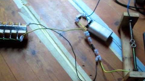 Joule Ringer with spark gap (part 2)