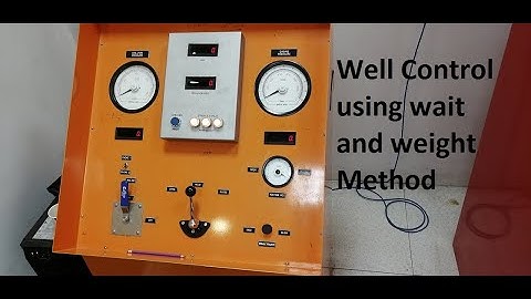 Well Control using wait and weight method - Drilling - Video 1