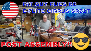 E-FLITE CIRRUS SR22T POST ASSEMBLY  BY FAT GUY FLIES RC