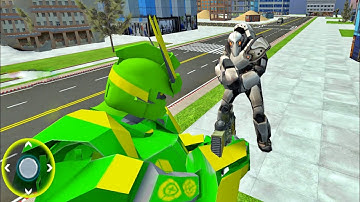 Tank Robot Car Games - New Robot Unlocked Gameplay (Android,iOS)