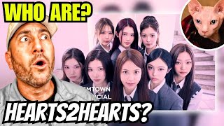 FIRST EVER - Hearts2Hearts - Focus Reaction 🌴 | Fire Beat & Hairless Cats?!