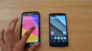 Nexus 5 Android L vs Samsung Galaxy S5 Android 4.4.2 - Which is Faster?