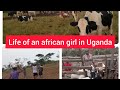 A day in my life as village african girl in Uganda.