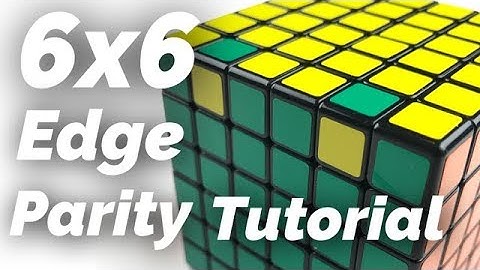 6x6 Edge Parity Quick Solve