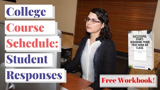 Scaffolding Your College Course Schedule