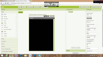 Android Tutorial - How to create Radio App with App Inventor - Part 1 in sinhala