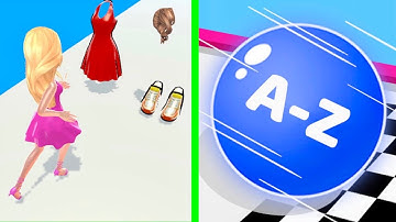 A-Z Run Vs Doll Designer👩‍🎨🍎Walkthrough Android iOS Gameplay HDTR32